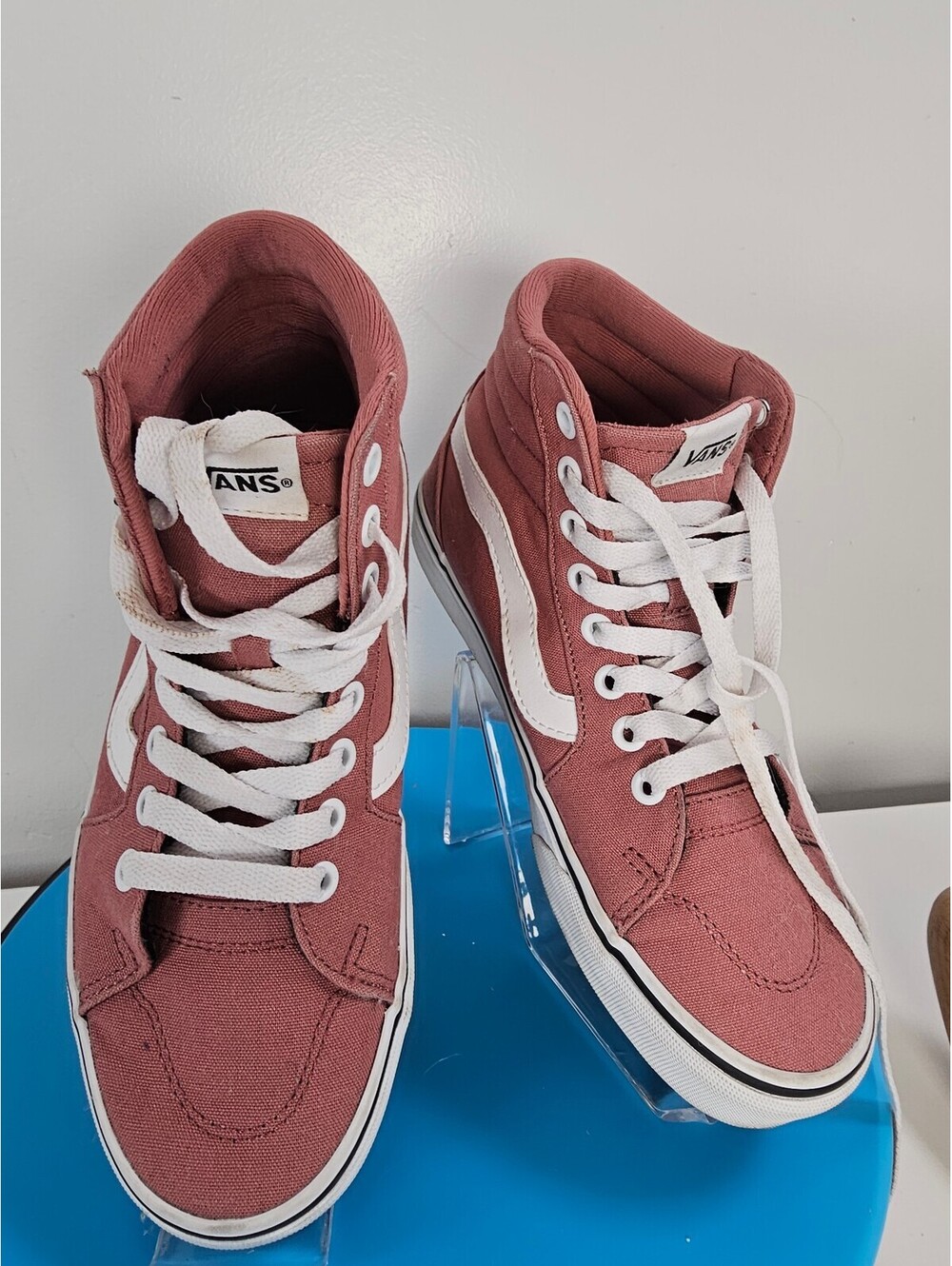 Vans Sk8-Hi Pink High-Top Skate Shoes